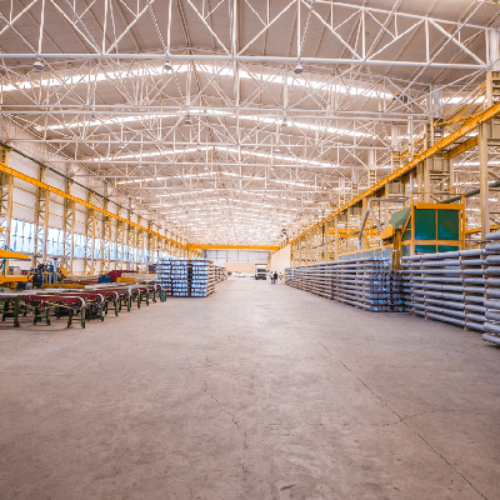 Construcción de<br>galpones